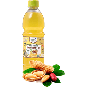 Cold-pressed groundnut oil