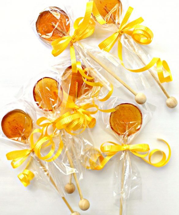 Honey Lollipops