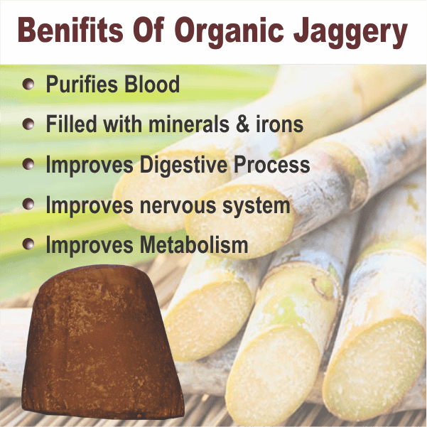 Why use natural (unprocessed) jaggery