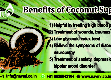 Coconut sugar is better for your health than refined sugar