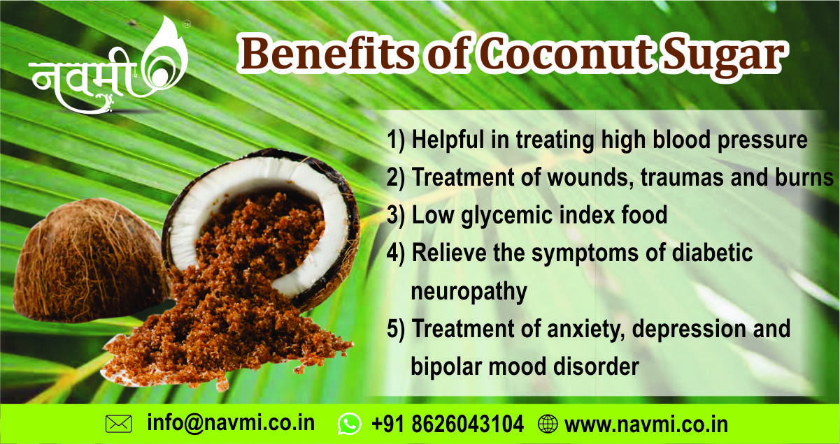 Coconut Sugar Health Benefits Better For You Than SugarNavmi