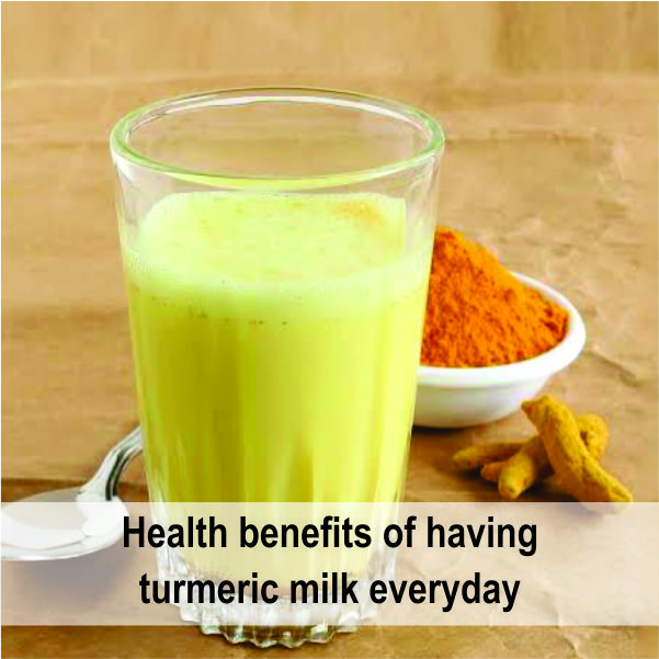 Health benefits of having turmeric milk everyday