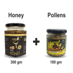 Honey (300 Gm) & Bee Pollen (100 Gm)