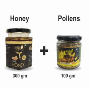 Honey (300 Gm) & Bee Pollen (100 Gm)