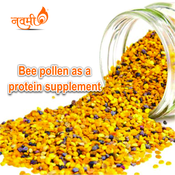 Bee pollen as protein supplement