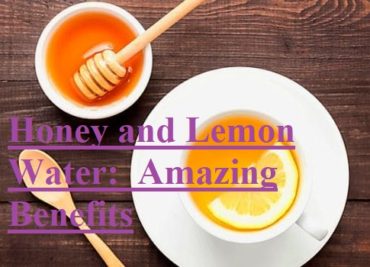 Honey and Lemon Water